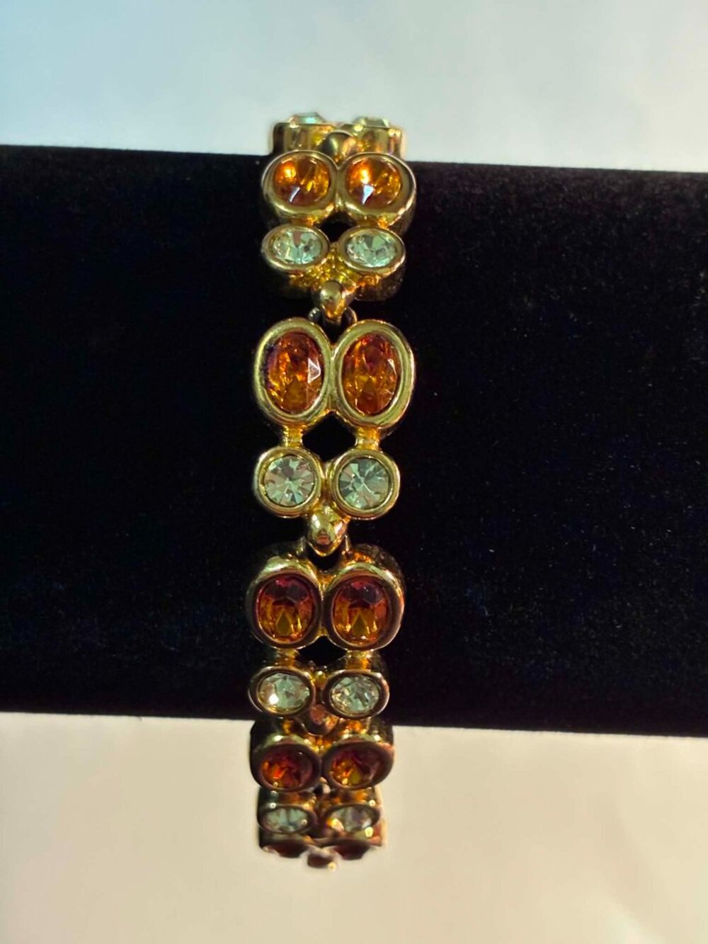 Joan Rivers Rhinestone Link Bracelet - Picture 2 of 10